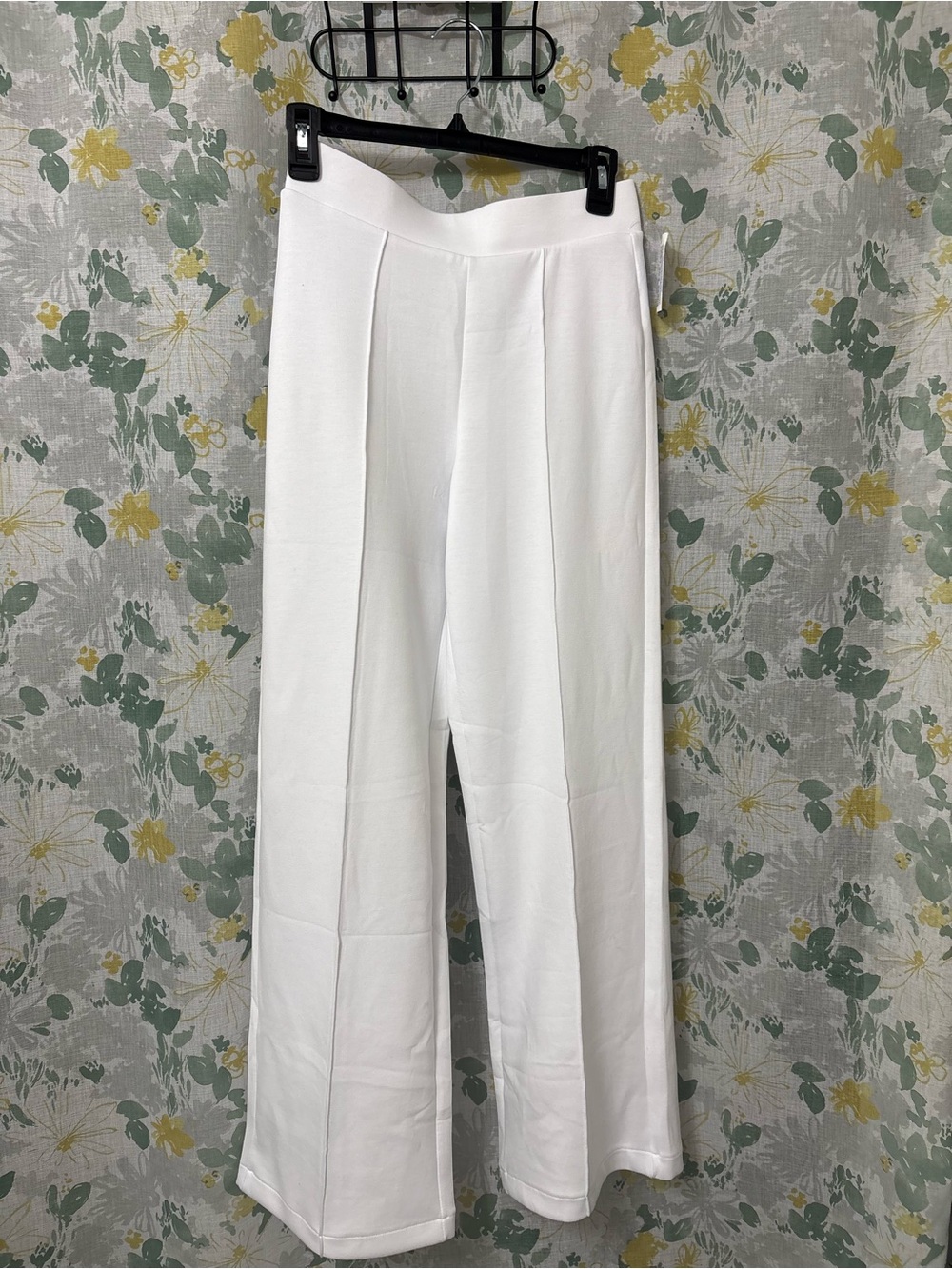 Express White Wide-Leg Women's Pants - Picture 1 of 4